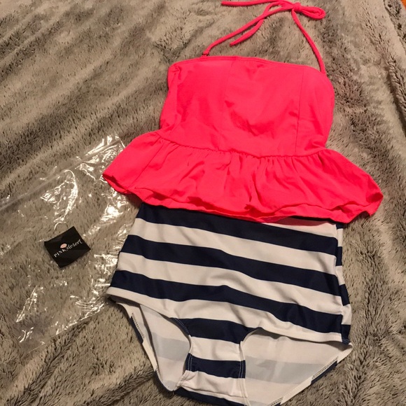 Other - Pink Desert two piece bathing suit